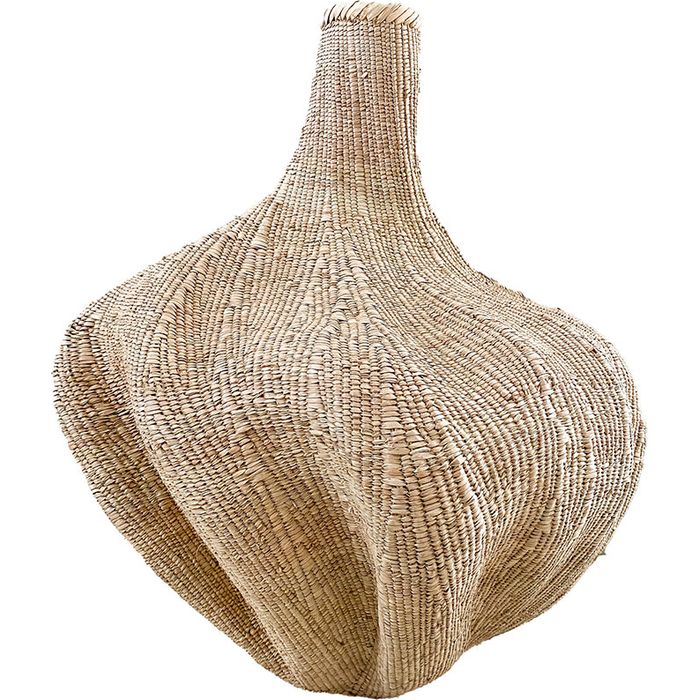 XL Garlic Gourd - African Floor Basket