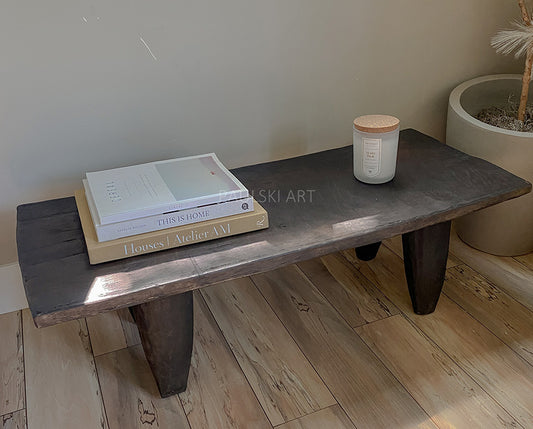 senufo stool and senufo bench