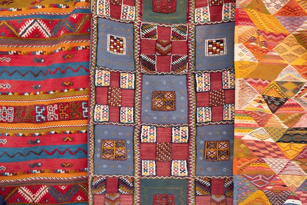 Colorful African Rug Pattern Discovering African Rugs and Their Patterns – Paulski Art