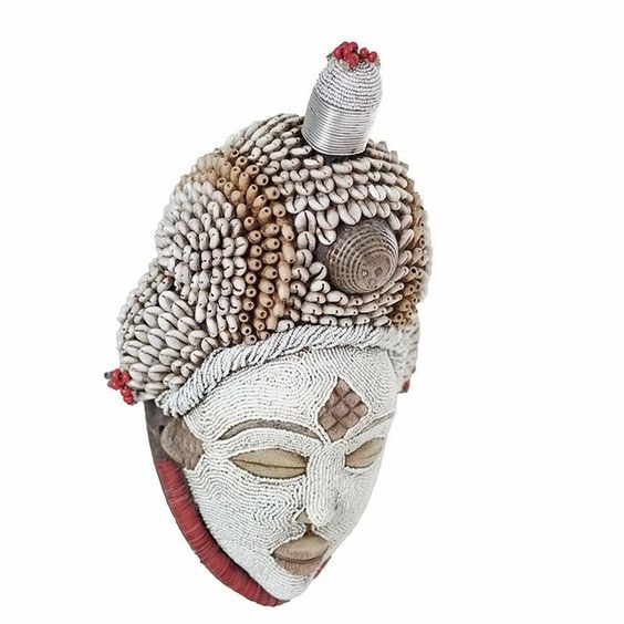 The African Baule Bead Mask: A Cultural Symbol - Paulski Art 