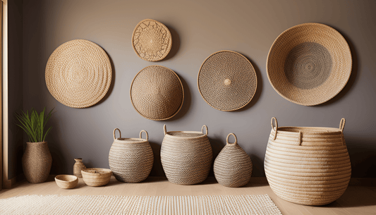 Tonga Baskets in Modern Interior Design - Paulski Art 