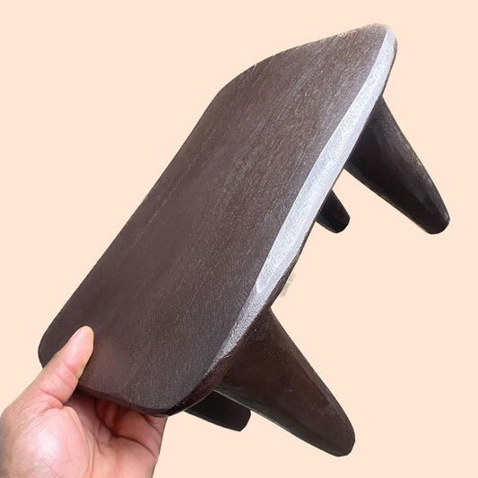 12"W x 8"H Senufo Stool - Paulski Art