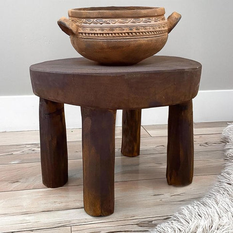 13”W x 10”H Lobi Stool - Paulski Art