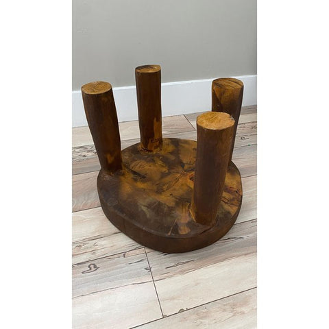 13”W x 10”H Lobi Stool - Paulski Art