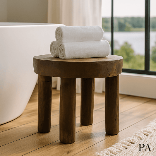 13”W x 10”H Lobi Stool - Paulski Art