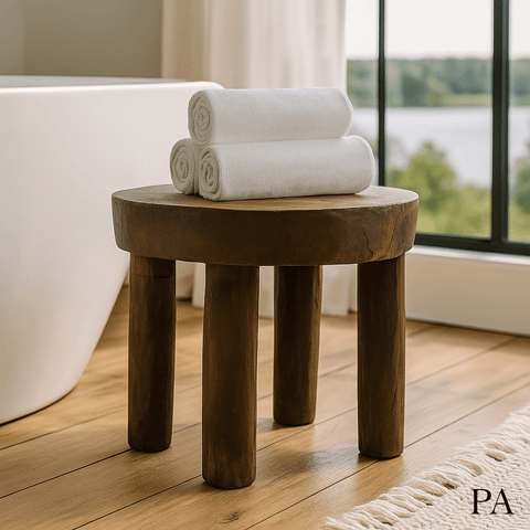 13”W x 10”H Lobi Stool - Paulski Art