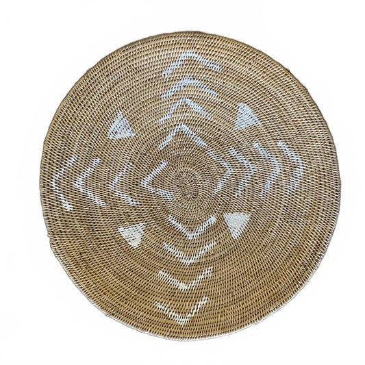 18" Painted Makenge Basket - Paulski Art