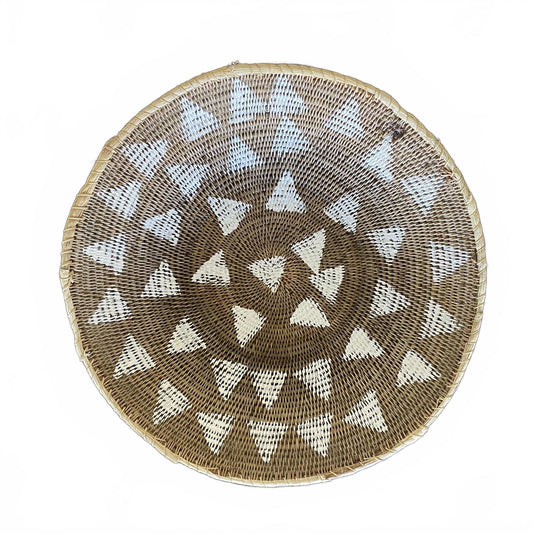 18" Painted Makenge Basket - Paulski Art