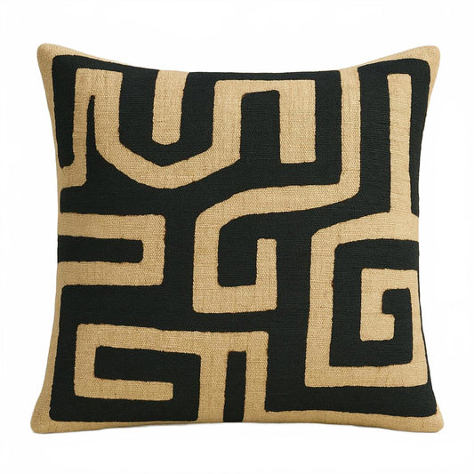 20"x20" African Kuba Pillow Cover - Paulski Art
