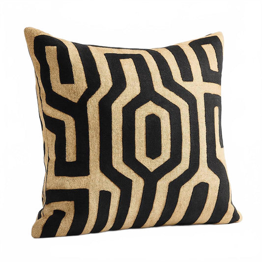 20"x20" African Kuba Pillow Cover - Paulski Art