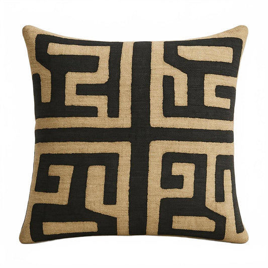 20"x20" African Kuba Pillow Cover - Paulski Art