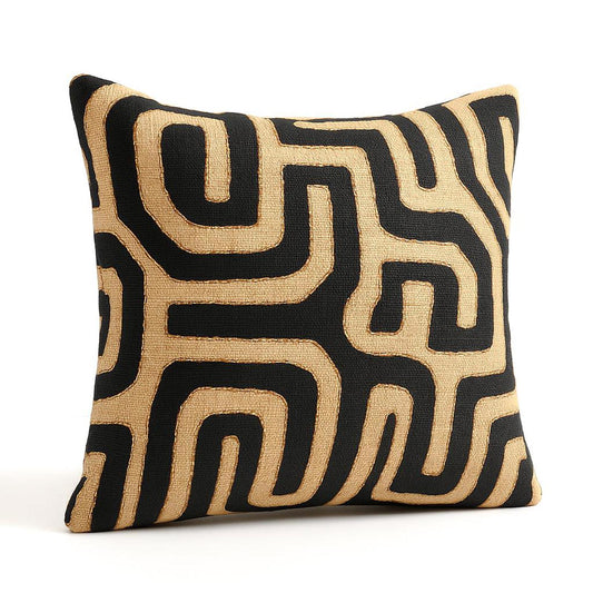 20"x20" African Kuba Pillow Cover - Paulski Art