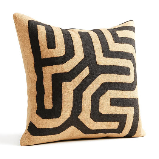 20"x20" African Kuba Pillow Cover - Paulski Art