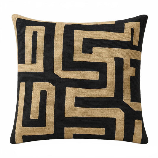 20"x20" African Kuba Pillow Cover - Paulski Art