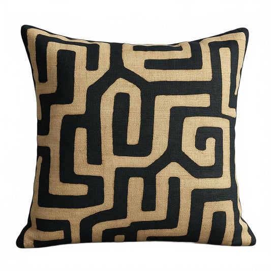 20"x20" African Kuba Pillow Cover - Paulski Art