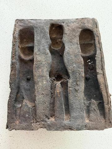 African Benin Bronze Plaque - Paulski Art