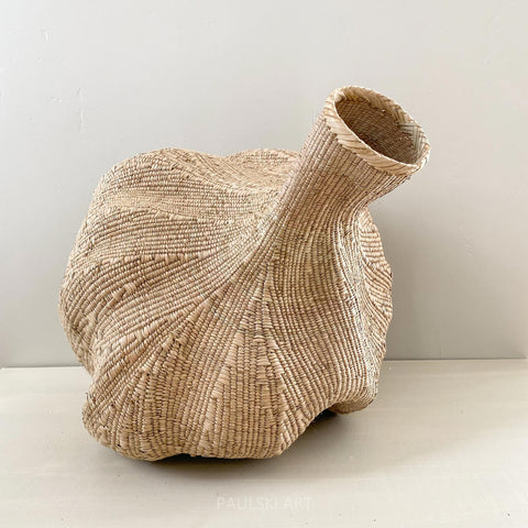 African Garlic Gourd Basket - Paulski Art