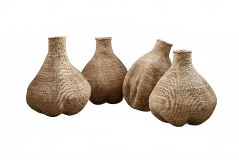 African Garlic Gourd Basket - Paulski Art