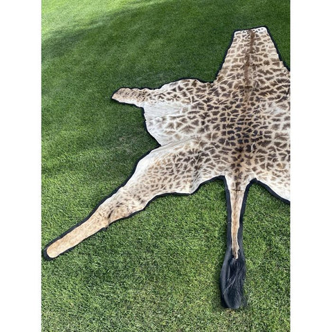 African Giraffe Skin Rug - Paulski Art