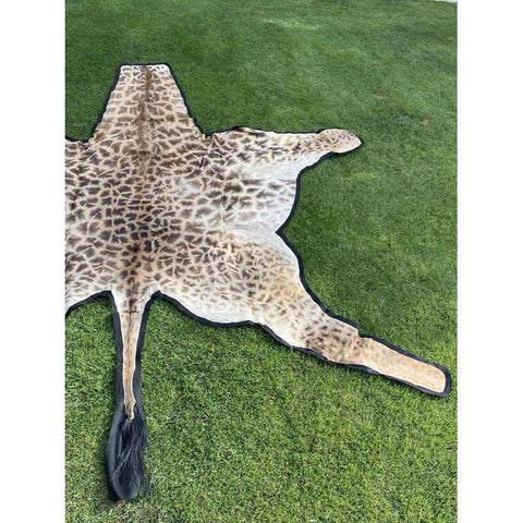 African Giraffe Skin Rug - Paulski Art