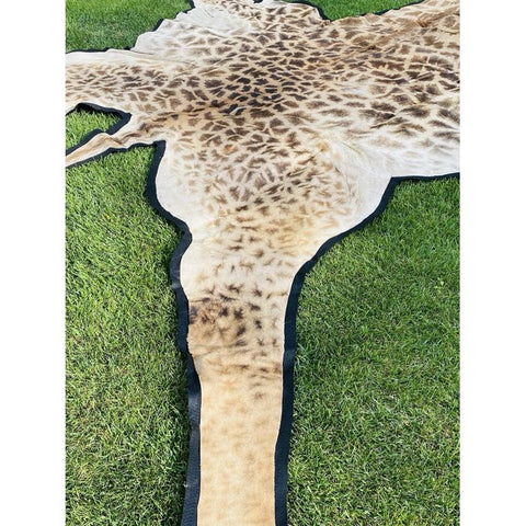African Giraffe Skin Rug - Paulski Art