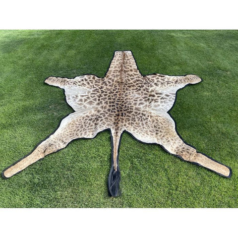 African Giraffe Skin Rug - Paulski Art