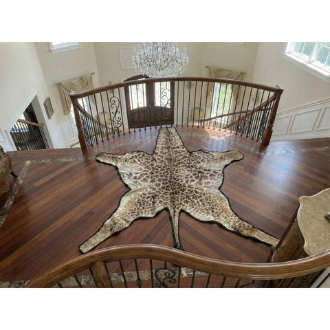 African Giraffe Skin Rug - Paulski Art