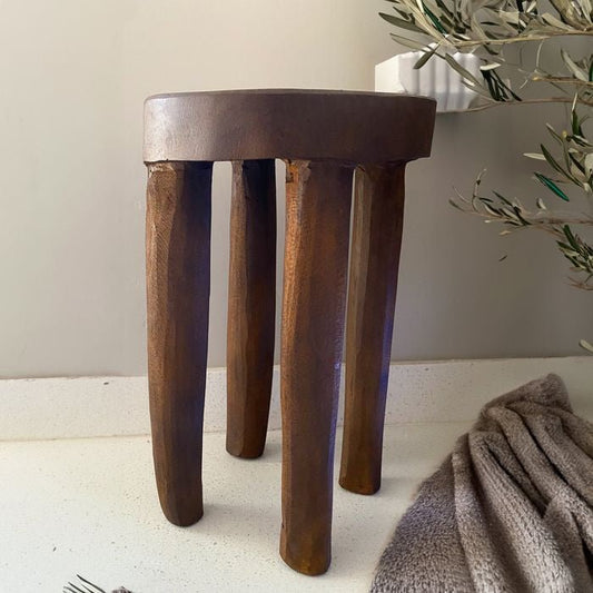 Antique African Lobi Stool (LRG) - Paulski Art