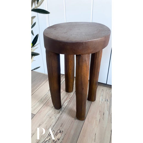 Antique African Lobi Stool (LRG) - Paulski Art