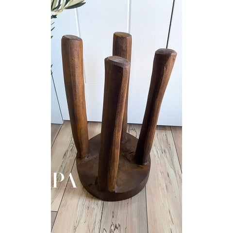 Antique African Lobi Stool (LRG) - Paulski Art