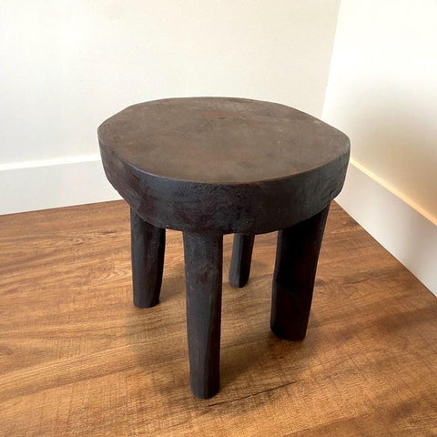 Antique African Lobi Stool (MED) - Paulski Art