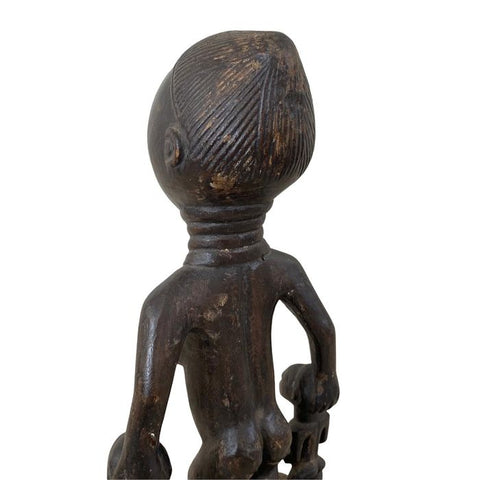 Antique African Luba Baluba Figurine - Paulski Art