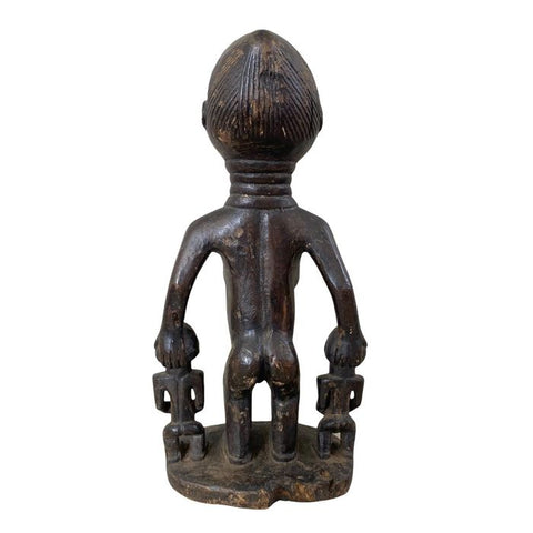 Antique African Luba Baluba Figurine - Paulski Art