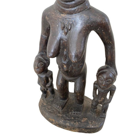 Antique African Luba Baluba Figurine - Paulski Art