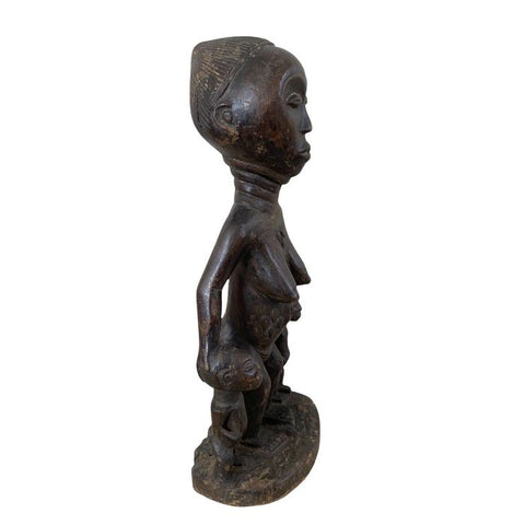 Antique African Luba Baluba Figurine - Paulski Art
