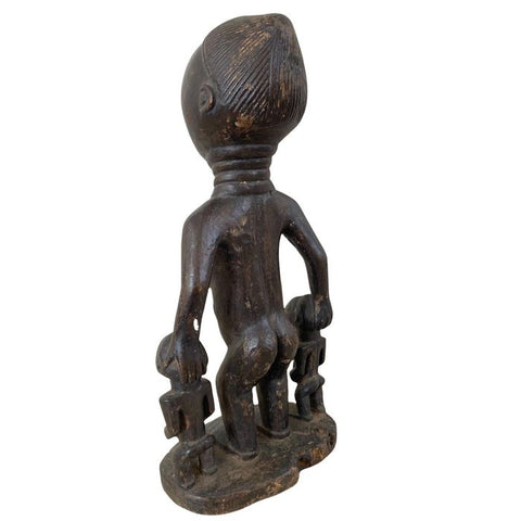 Antique African Luba Baluba Figurine - Paulski Art