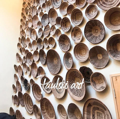26-28 INCH African Wall Basket