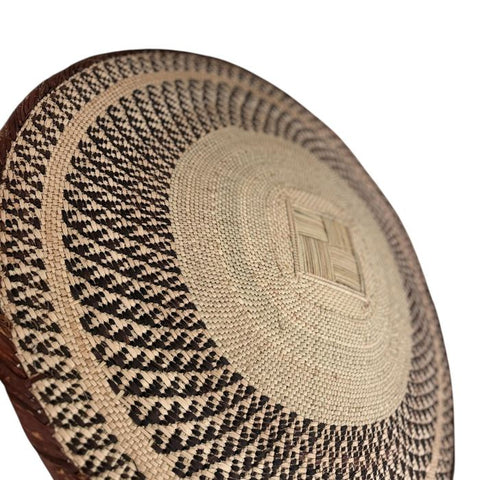 27-28 Inch African Wall Basket | Tonga Basket | African Wall Baskets | Wabisabi Basket | Woven Basket | Wall Basket | African Décor