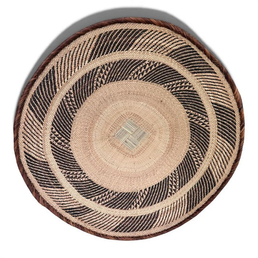 27-28 Inch African Wall Basket | Tonga Basket | African Wall Baskets | Wabisabi Basket | Woven Basket | Wall Basket | African Décor