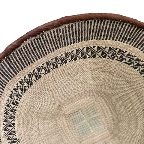 27-28 Inch African Wall Basket | Tonga Basket | African Wall Baskets | Wabisabi Basket | Woven Basket | Wall Basket | African Décor