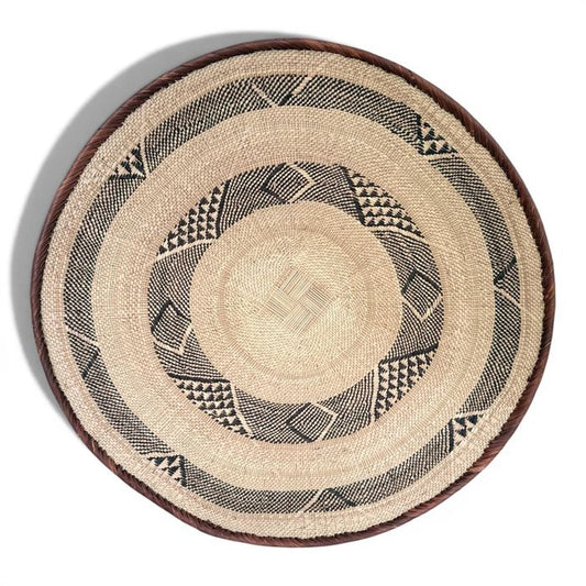 27-28 Inch African Wall Basket | Tonga Basket | African Wall Baskets | Wabisabi Basket | Woven Basket | Wall Basket | African Décor