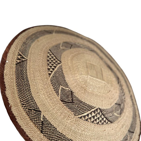 27-28 Inch African Wall Basket | Tonga Basket | African Wall Baskets | Wabisabi Basket | Woven Basket | Wall Basket | African Décor