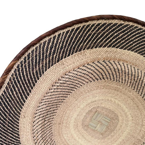 27-28 Inch African Wall Basket | Tonga Basket | African Wall Baskets | Wabisabi Basket | Woven Basket | Wall Basket | African Décor