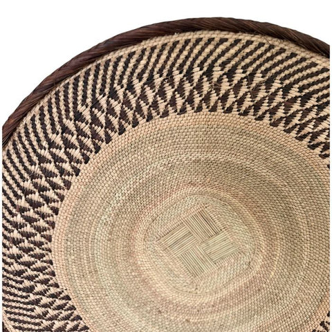 27-28 Inch African Wall Basket | Tonga Basket | African Wall Baskets | Wabisabi Basket | Woven Basket | Wall Basket | African Décor