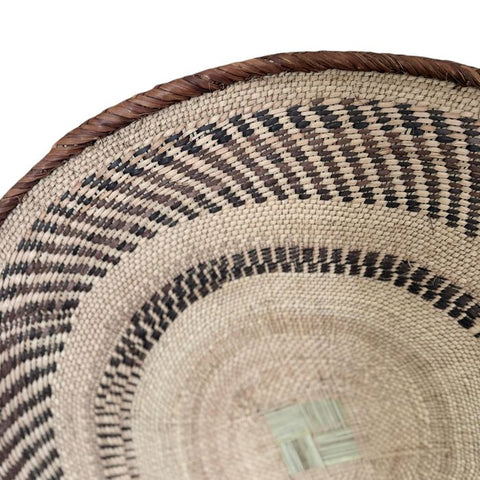 27-28 Inch African Wall Basket | Tonga Basket | African Wall Baskets | Wabisabi Basket | Woven Basket | Wall Basket | African Décor