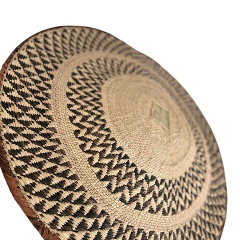 26 Inch African Wall Basket | Tonga Basket | African Wall Baskets | Wabisabi Basket | Woven Basket | Wall Basket | African Décor
