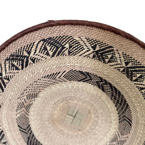 26 Inch African Wall Basket | Tonga Basket | African Wall Baskets | Wabisabi Basket | Woven Basket | Wall Basket | African Décor