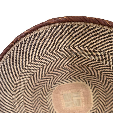 26 Inch African Wall Basket | Tonga Basket | African Wall Baskets | Wabisabi Basket | Woven Basket | Wall Basket | African Décor