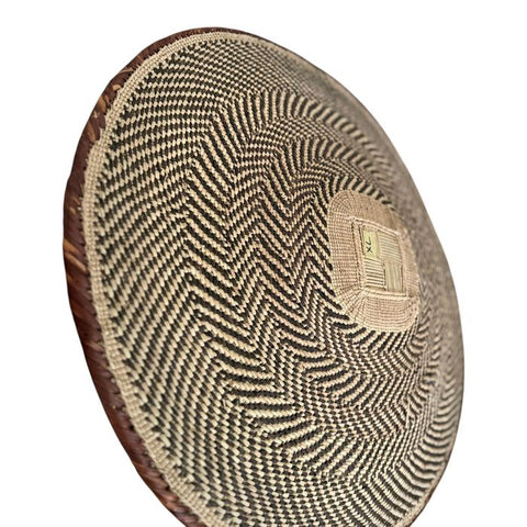 26 Inch African Wall Basket | Tonga Basket | African Wall Baskets | Wabisabi Basket | Woven Basket | Wall Basket | African Décor