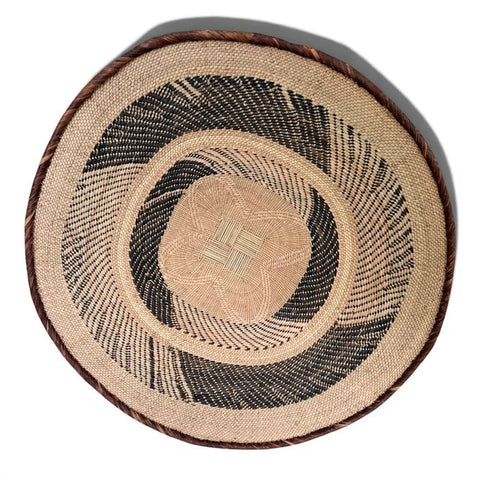 26 Inch African Wall Basket | Tonga Basket | African Wall Baskets | Wabisabi Basket | Woven Basket | Wall Basket | African Décor